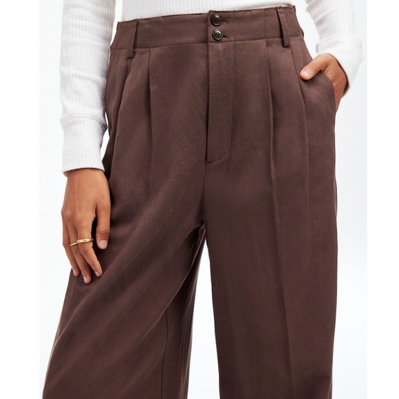 Madewell Harper wide leg pant sz 10 - Picture 3 of 8